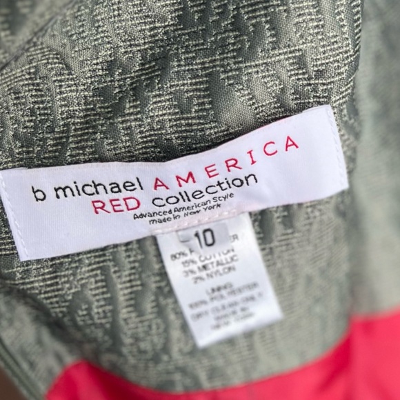 NWT Green B Michael Size 10 Dress - Picture 11 of 11